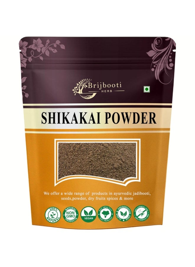 Brijbooti Organic Shikakai Powder for Hair Pack -(200 Gr) | Excellent Hair Conditioner & Cleanser | 100% Pure & Natural Shikakai Powder - Image 1
